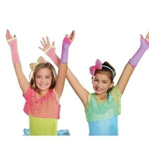 NWT DreamGirl Sugar  Sugar 3 in 1  Arm Warmers  Girls  4-10 years